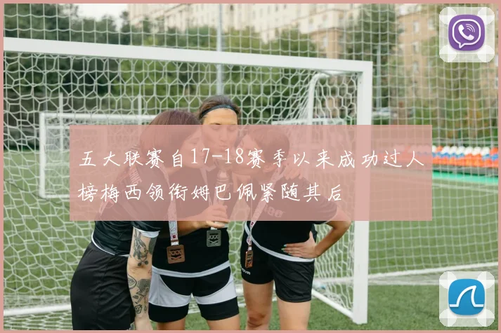 五大联赛自17-18赛季以来成功过人榜梅西领衔姆巴佩紧随其后